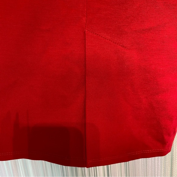 UK2LA Red MIDI Pencil Skirt NWT Size XS - Picture 13 of 16